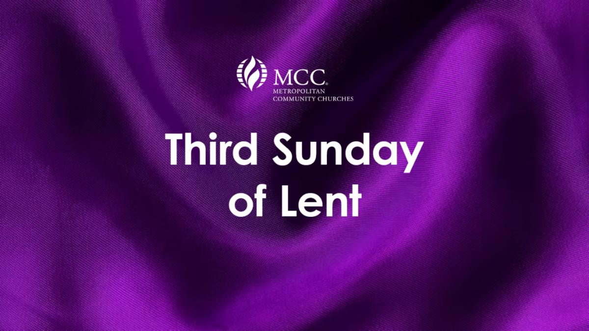 Third Sunday of Lent