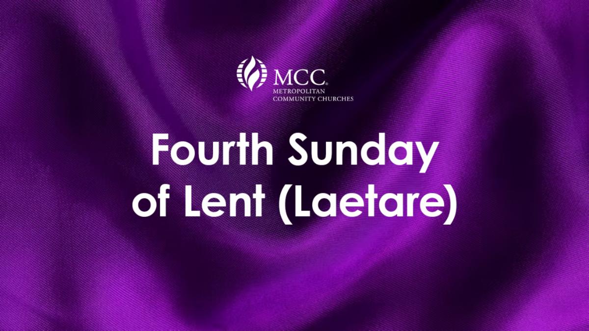 Fourth Sunday of Lent purple image